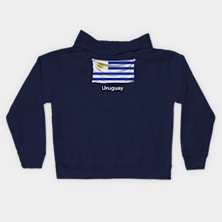 Uruguay Flag Kids Hoodie